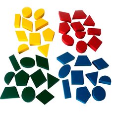 Набор геометрических тел, 10 видов