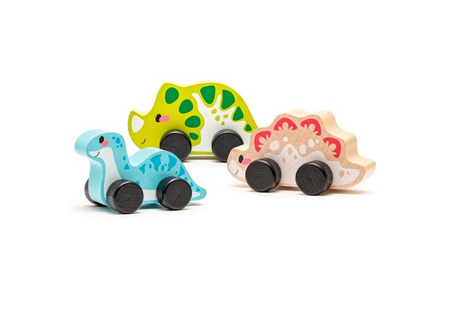 Набор каталок «Веселые динозавры»