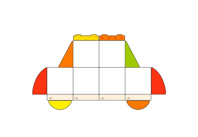 Набор магнитных досок №12 «Автомобиль»