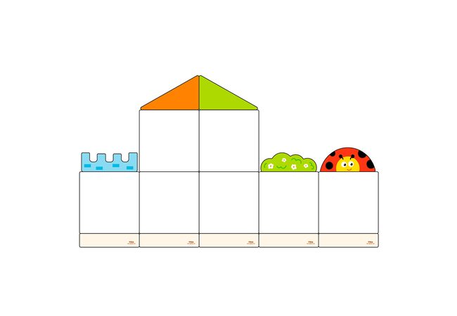 Набор магнитных досок №4 «Домик»