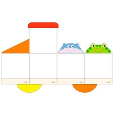 Набор магнитных досок №7 «Машинка»