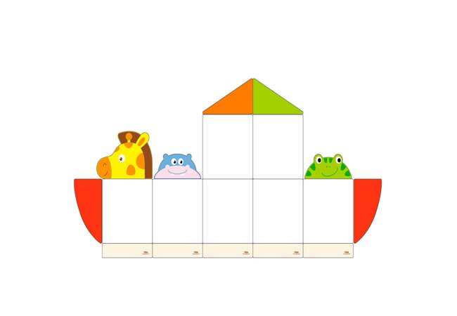 Набор магнитных досок №9 «Кораблик»