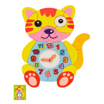 Набір магнітів «Годинник-Кошеня»