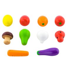 Деревянный набор «Овощи-фрукты»