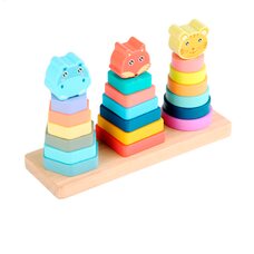 Набор пирамидок с животными
