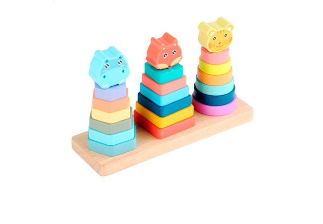 Набор пирамидок с животными