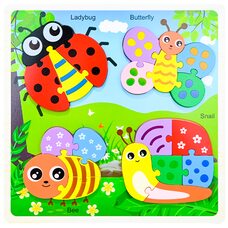 Насекомые, пазл детский