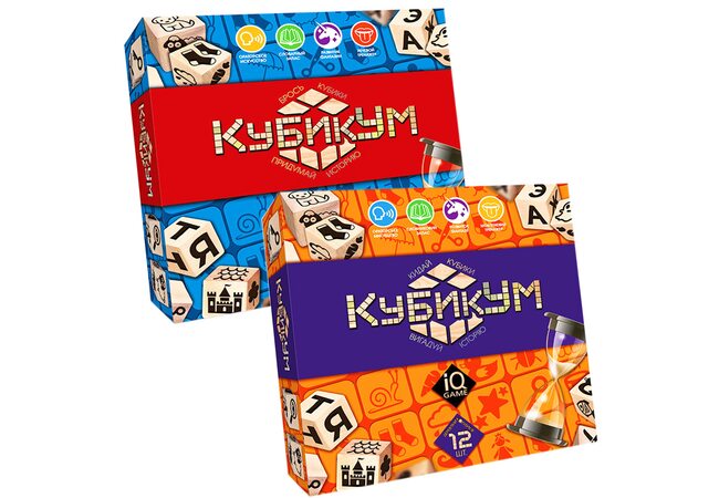 Настільна гра «КубикУм». Придумай історію.