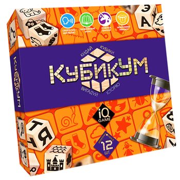 Настільна гра «КубикУм». Придумай історію (укр)