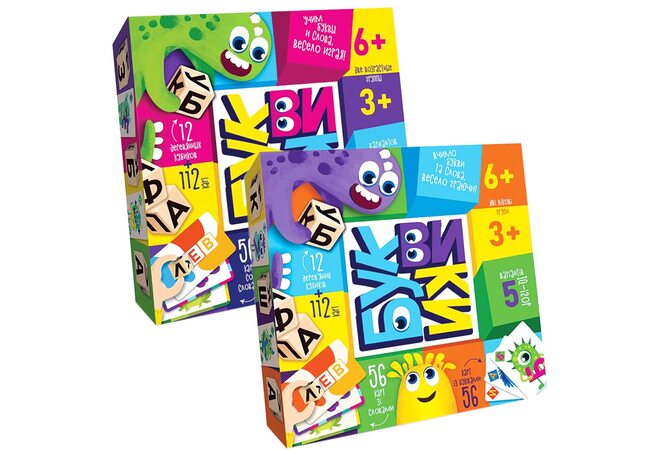 Настільна гра «Буквики»