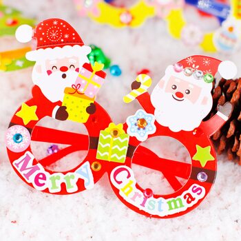 Новогодние очки «Дед Мороз»