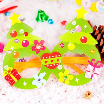 Новогодние очки «Ёлочки»