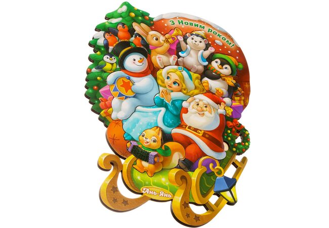 Новогодняя мозаика, 8 дет.