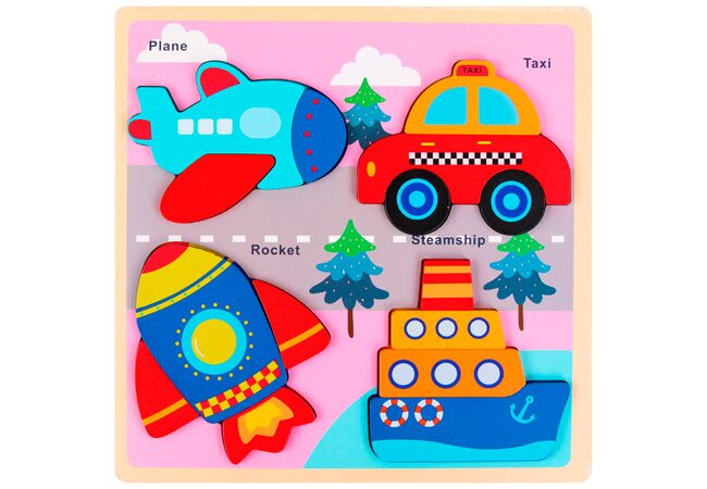 Пазл-Комби «Транспорт»