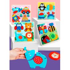 Пазл-Комби «Экзотические животные»