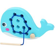 Об'ємна шнурівка «Риба Кит»