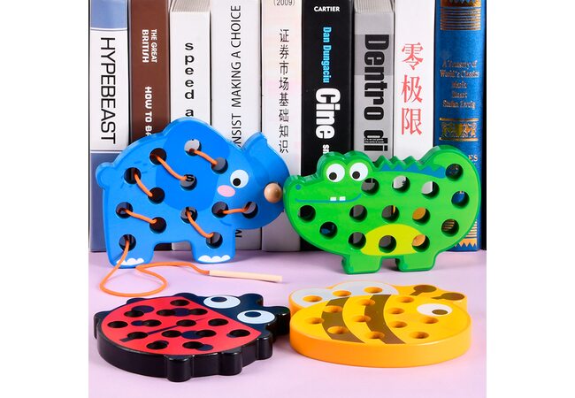 Объемные шнуровки для самых маленьких