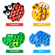 Объемные шнуровки для самых маленьких