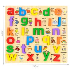 Вкладыши «Английские буквы» (маленькие, печатные)