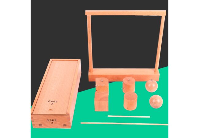 Игровой набор Дары Фребеля. Комплект 2 – Основные тела.