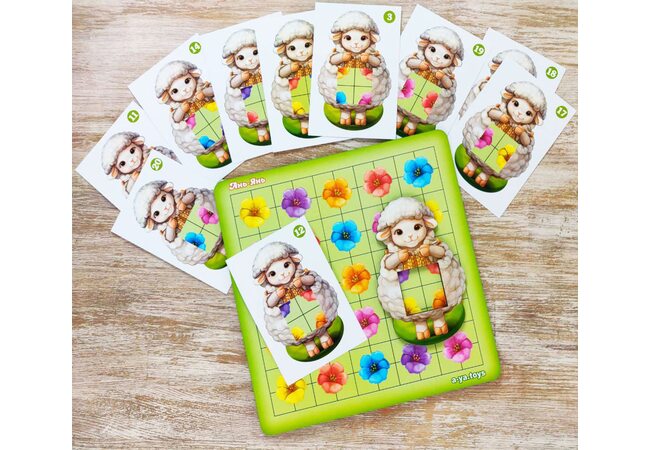 Игра «Найди фрагмент» (овечка)