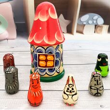 Пальчиковый театр «Теремок в домике»