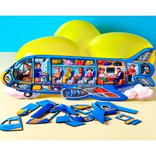 Двухслойный пазл-мозаика Самолет «Мрія», 50 дет.