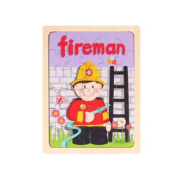 Пазл «Веселые картинки» (пожарник), 30 дет.