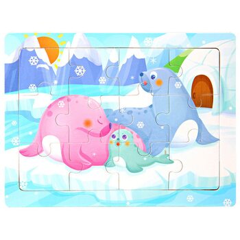 Пазл «Тюлені», 12 дет.