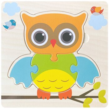 Пазлы для малышей «Сова»