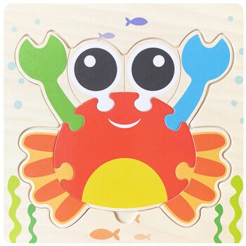 Пазлы для малышей «Краб»