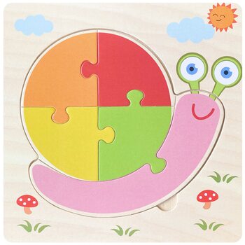 Пазлы для малышей «Улитка»