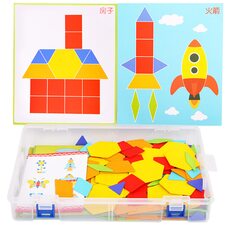 Геометрический пазл «Сложи узор», 206 дет.