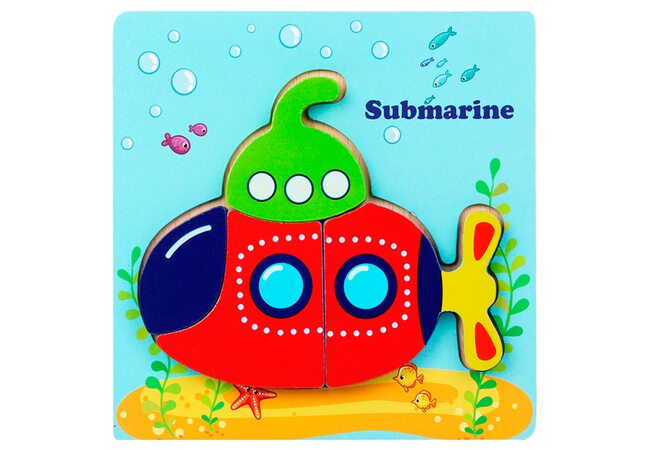 Пазл «Submarine», 4 дет.