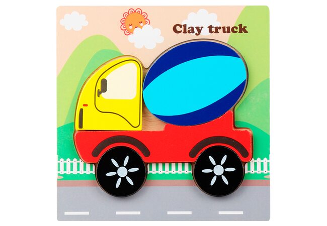 Пазл «Бетономешалка»