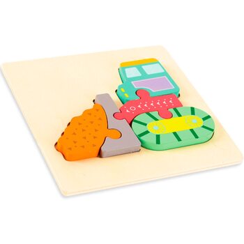 Объемный пазл «Бульдозер»