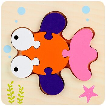 Пазл «Кальмарчик», 6 дет.