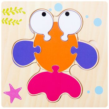 Пазлы для малышей «Кальмар»