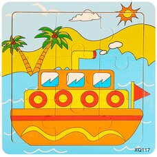 Пазл «Пароход», 9 дет.