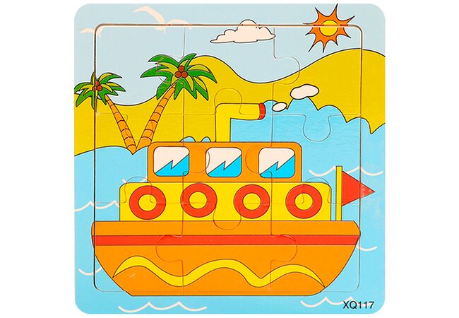 Пазл «Пароход», 9 дет.