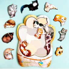 «Семья кошек» пазл, 14 дет.