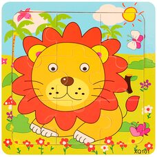 Пазл «Царь зверей», 9 дет.