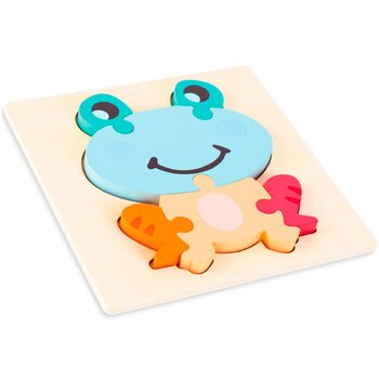 Объемный пазл «Лягушка»