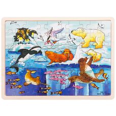 Пазл «На северном полюсе», 60 дет.