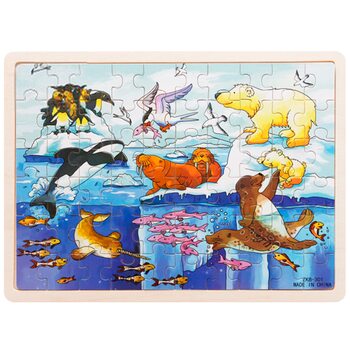 Пазл «На северном полюсе», 60 дет.