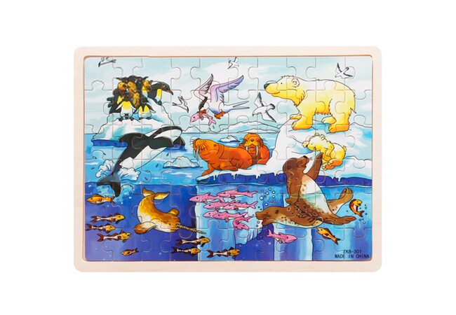 Пазл «На северном полюсе», 60 дет.