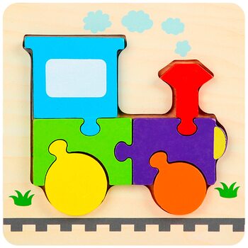 Пазл «Паровоз», 6 дет.