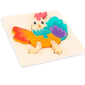 Объемный пазл «Петушок» 