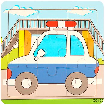 Пазл «Полиция», 9 дет.