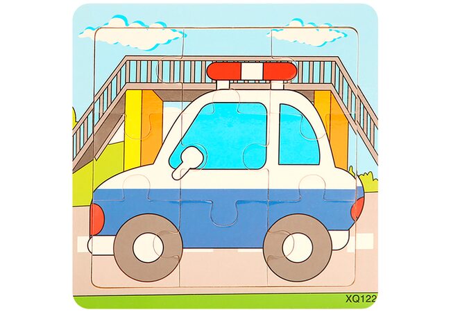 Пазл «Поліція», 9 дет.